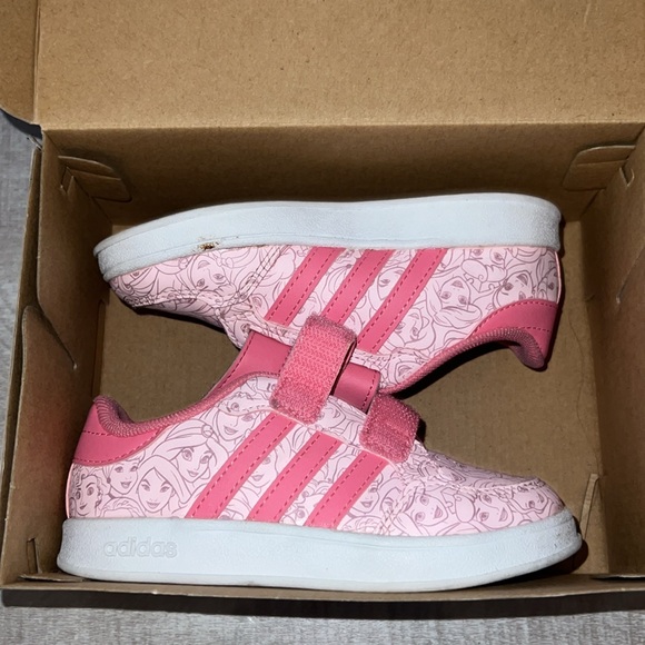 Adidas Breaknet Princess Sneakers - Pink, Size 9K - Picture 4 of 5